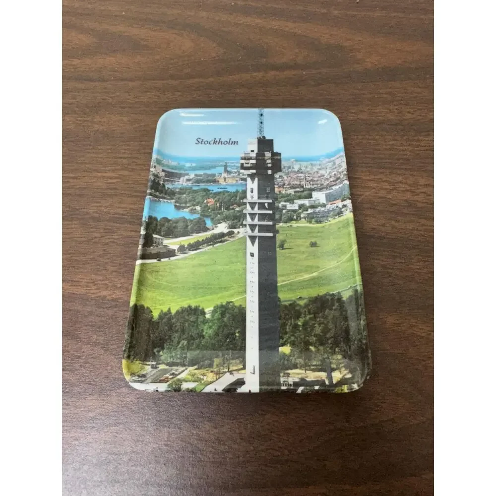 Vintage Ashtray Stockholm Sweden Melamine